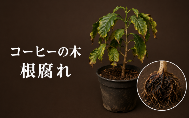コーヒーの木の根腐れとは？原因・見分け方・復活させる方法を解説