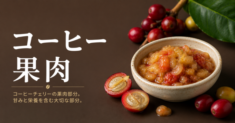 コーヒーの果肉とは?味わい・精製・カスカラとの関係をやさしく解説