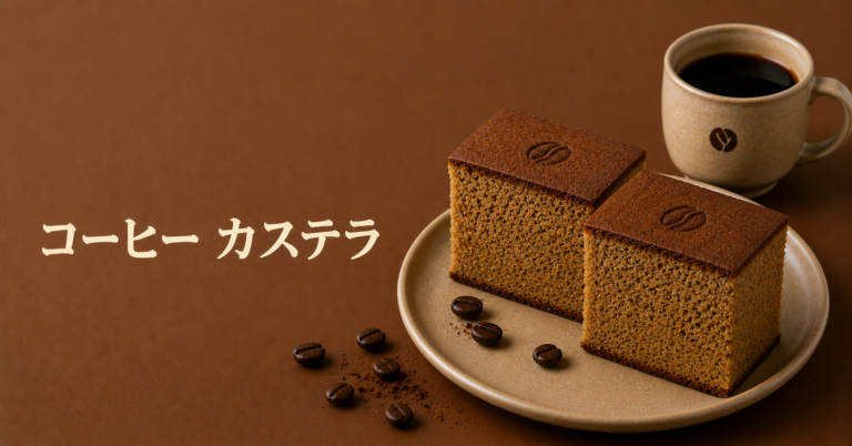 コーヒーカステラとは？ふんわり甘さとほろ苦い香りを楽しむ和洋スイーツをやさしく解説