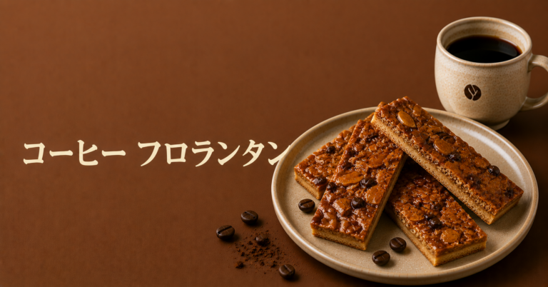 コーヒーとフロランタンの相性とは？香ばしさとキャラメル感を楽しむペアリング