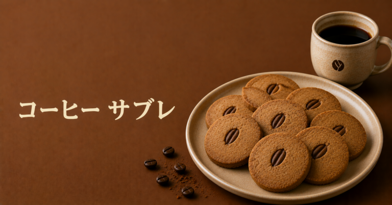 コーヒーとサブレの相性とは？バターの香りと香ばしさを楽しむペアリング