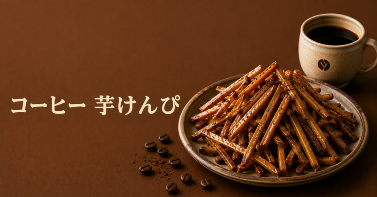コーヒー芋けんぴとは？香ばしさと甘じょっぱさを楽しむ和風スナック