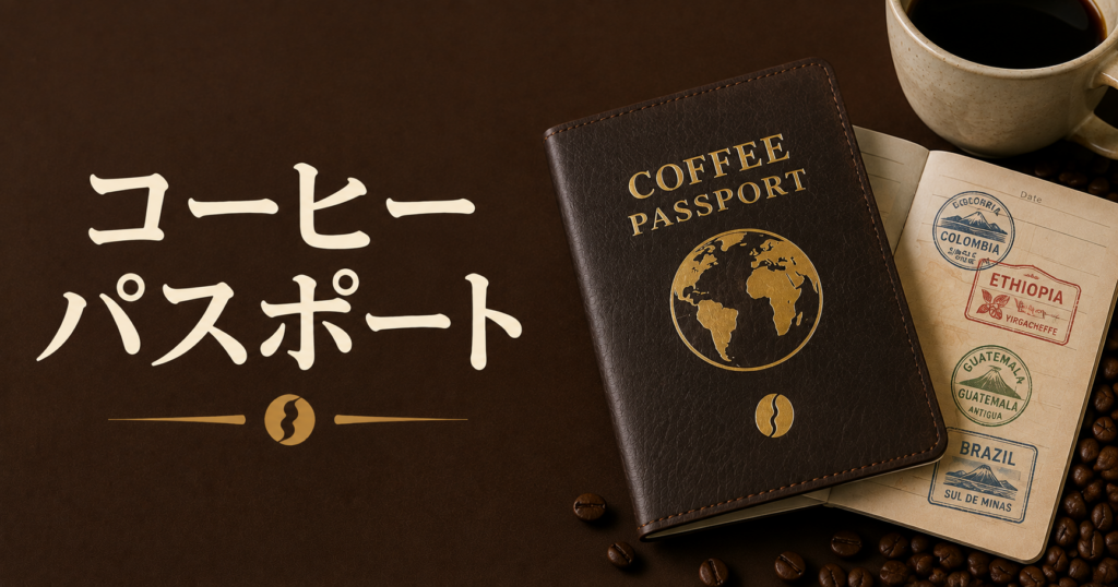 コーヒーパスポートとは？飲んだ豆やカフェの記録を楽しむ使い方