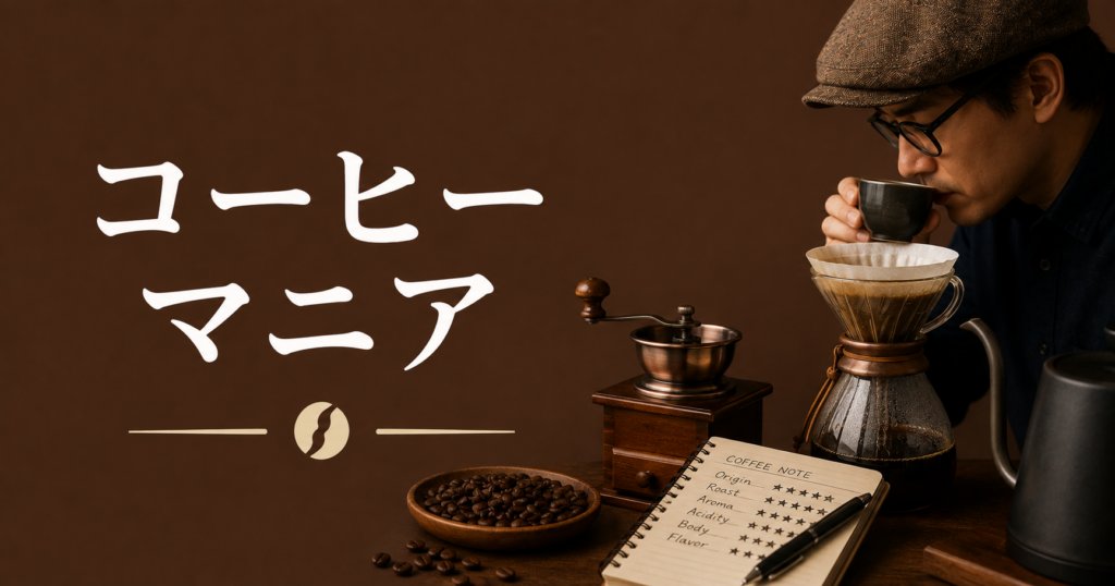 コーヒーマニアとは？こだわり派がハマるコーヒーの奥深い世界をやさしく解説