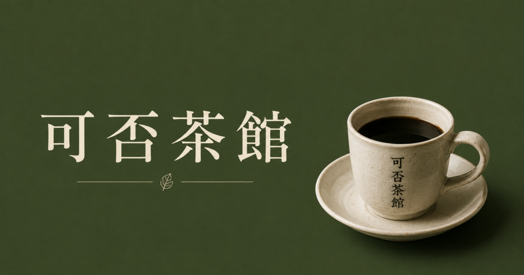 可否茶館とは？日本の喫茶文化の始まりを知る歴史的な店