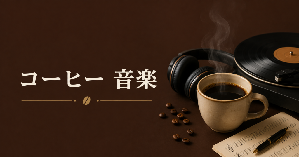 コーヒー音楽とは？相性が良い理由・おすすめジャンル・楽しみ方まで徹底解説