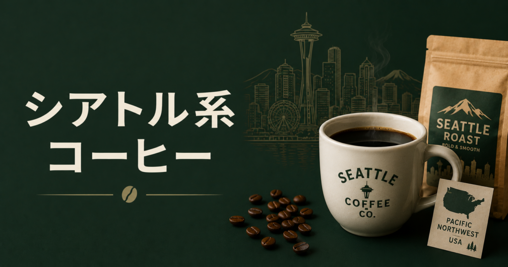 シアトル系コーヒーとは？特徴や日本で広まったカフェ文化を解説