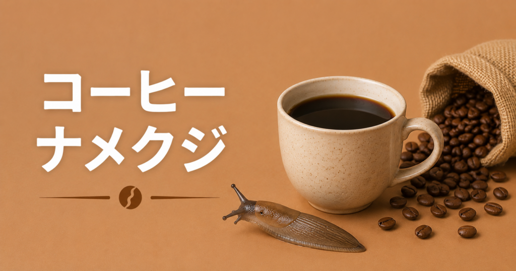 コーヒーかすはナメクジ対策になる？使い方と注意点を解説