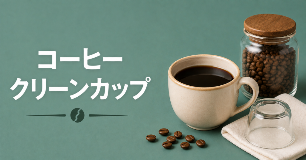 コーヒーのクリーンカップとは？雑味のない透明感をやさしく解説