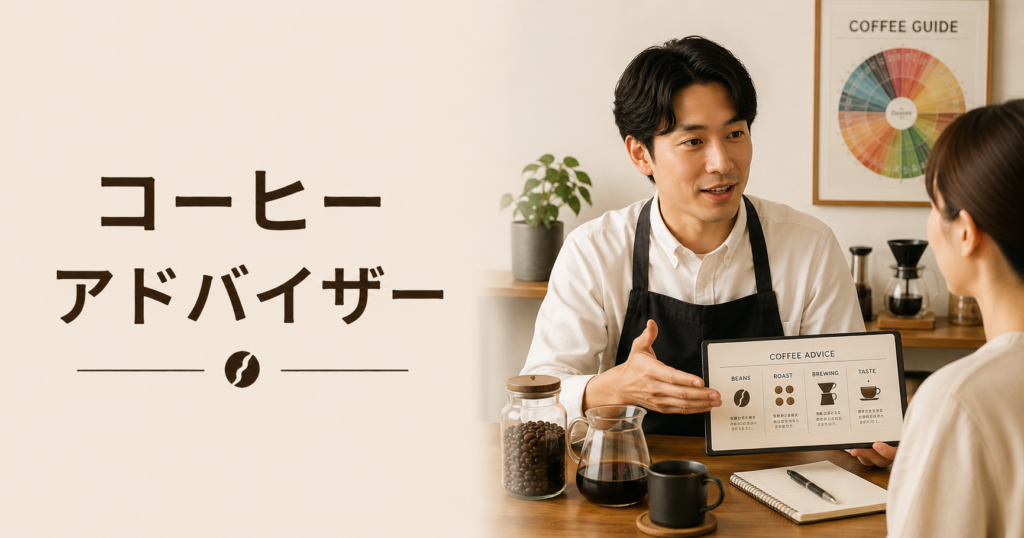 コーヒーアドバイザーとは？資格の内容・できること・活かし方を解説
