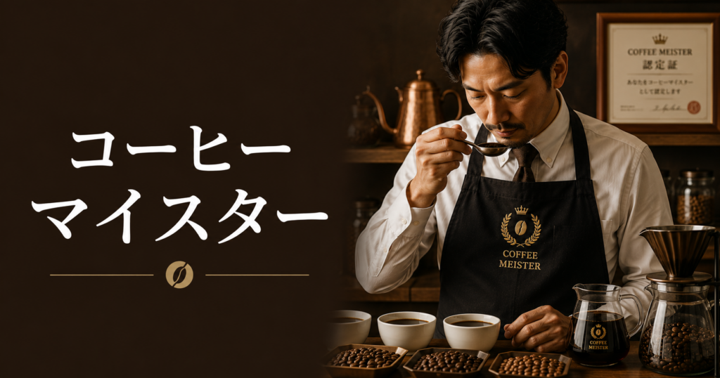 コーヒーマイスターとは？資格の内容・難易度・活かし方を解説