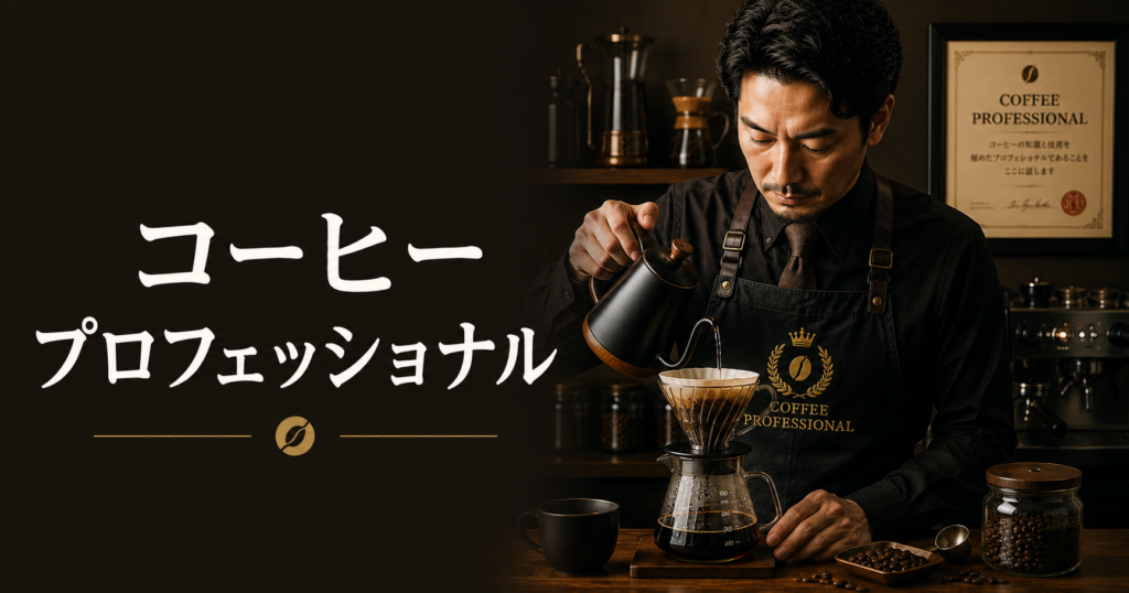 コーヒープロフェッショナルとは？仕事・資格・必要なスキルをわかりやすく解説