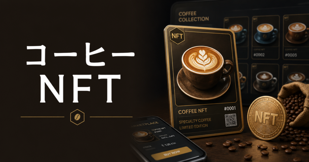 コーヒーNFTとは？仕組み・活用例・メリットと注意点をわかりやすく解説