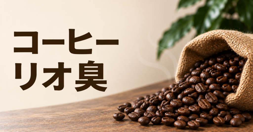 コーヒーのリオ臭とは？薬品臭・ヨード臭と呼ばれる欠点香味を解説