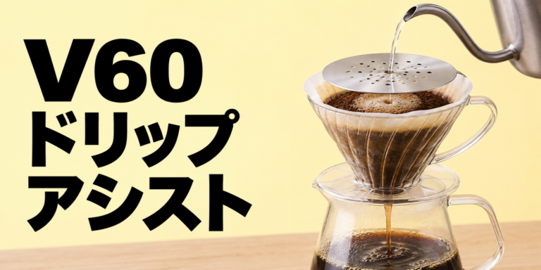 V60ドリップアシストとは？使い方と味を安定させるコツを解説