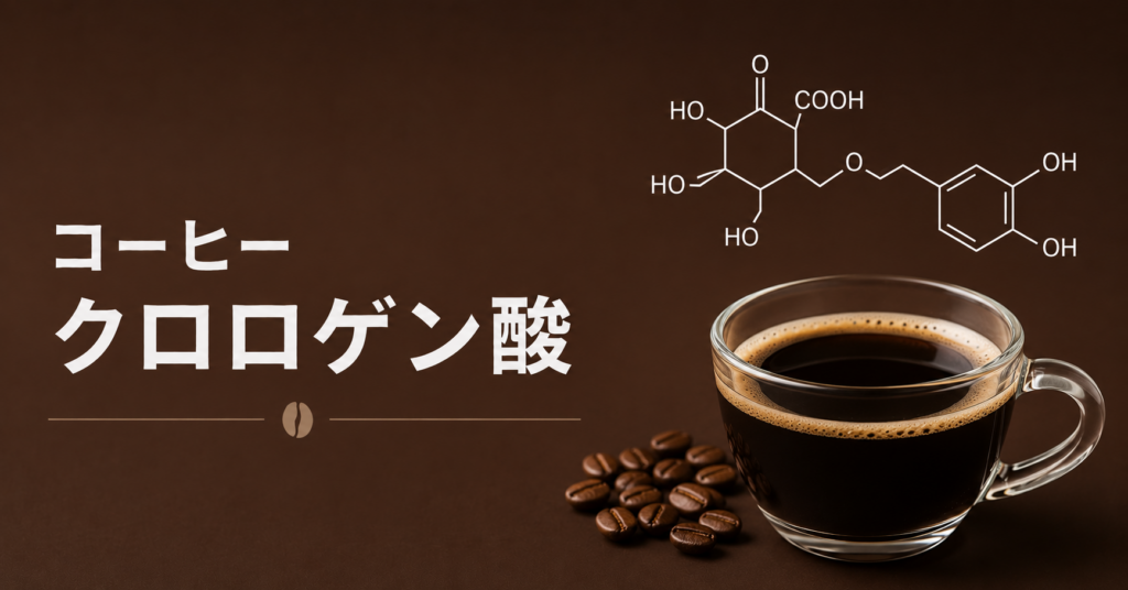 コーヒーのクロロゲン酸とは？ポリフェノールと味の関係をやさしく解説