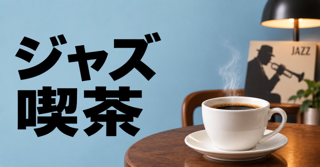 ジャズ喫茶とは？音楽とコーヒーを深く味わう大人の喫茶文化