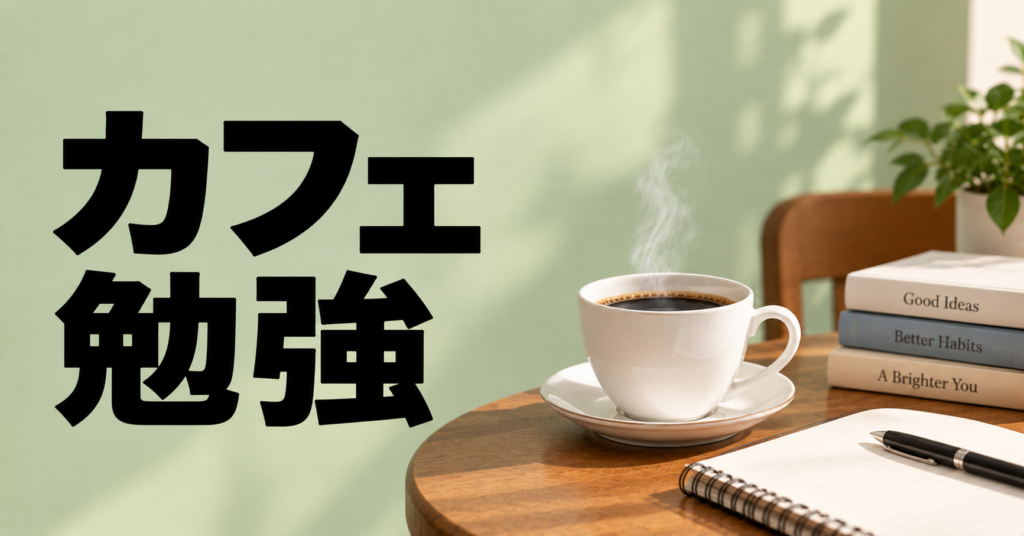 カフェ勉強とは？集中できる使い方と迷惑にならないマナーを解説
