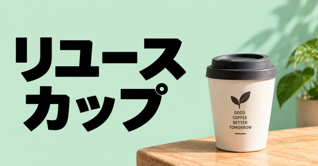 リユースカップとは？カフェ時間を心地よく続けるための選び方