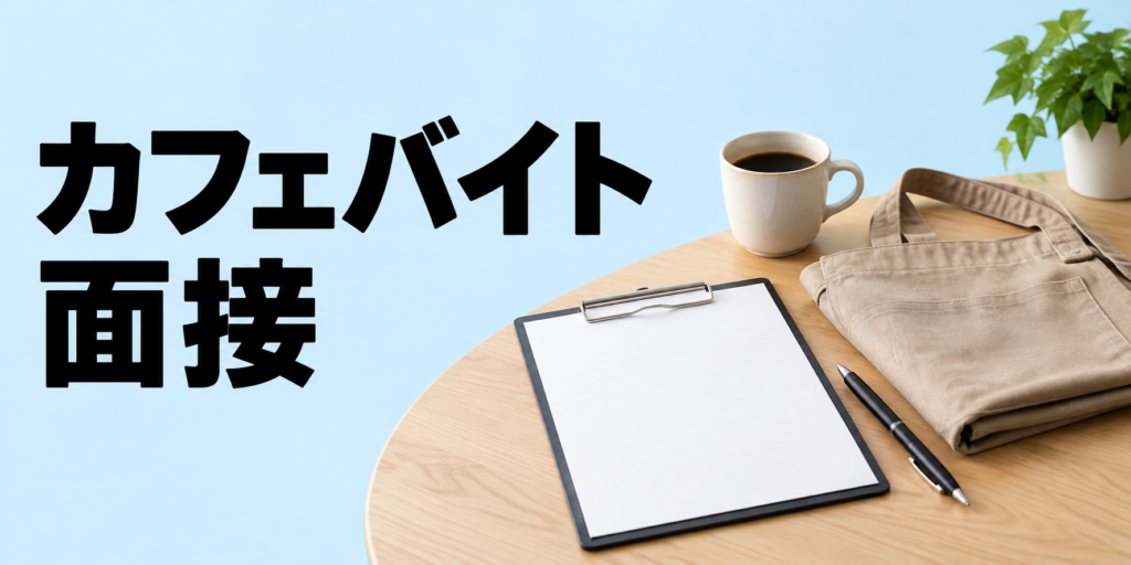 カフェバイトの面接対策｜よく聞かれる質問・服装・志望動機を解説