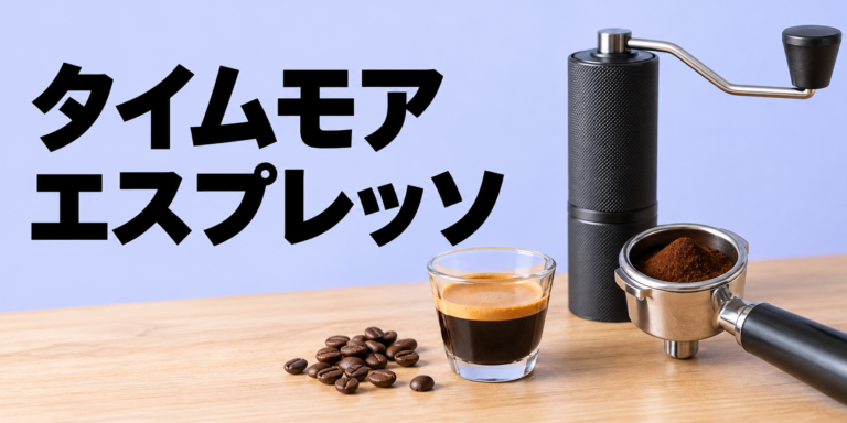 TIMEMORE S3でエスプレッソは挽ける？設定・使い方・調整方法を徹底解説