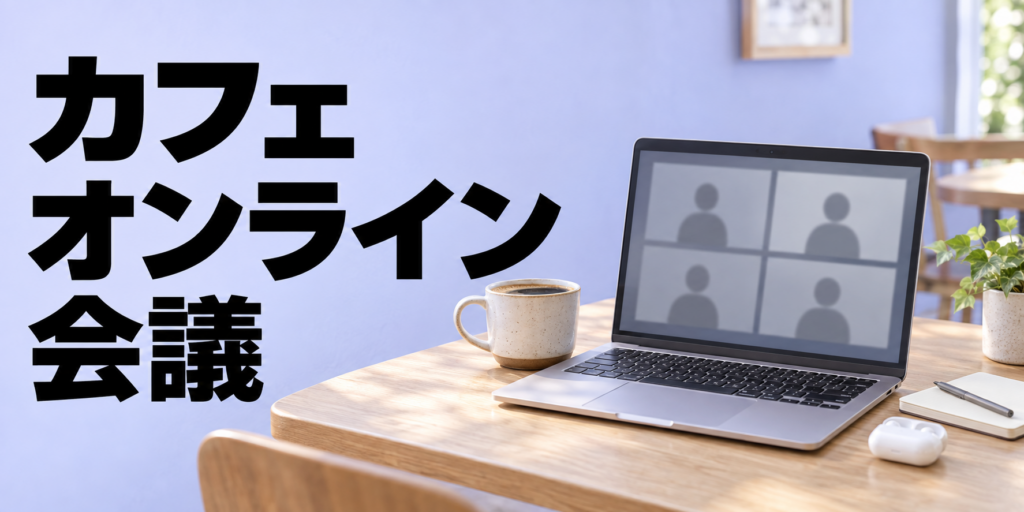 カフェでオンライン会議はできる？場所の選び方・マナー・情報漏えい対策