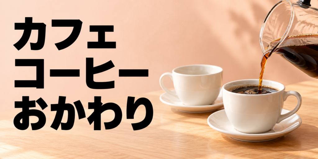 カフェのおかわり自由とは？種類・探し方・利用方法とマナーを解説